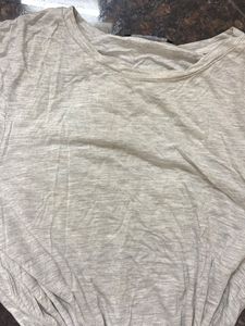 Gray Long Sleeve Top - Casual Style