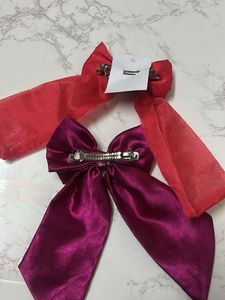Chic Bow Hair Clips (Set of 2)