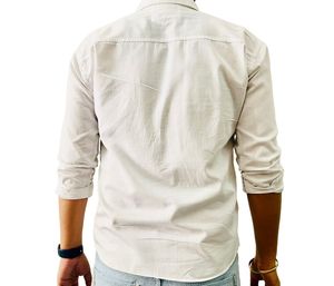Classic White Men's Shirt