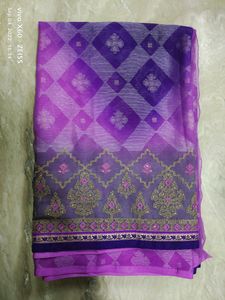 Brand New Saree Wid Blouse Freebie