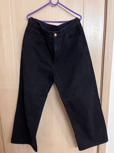 Black Wide Leg Jeans