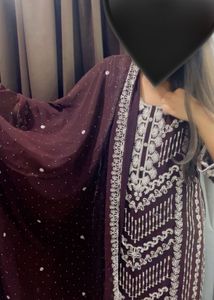 Elegant Embroidered Kurta Set with Dupatta