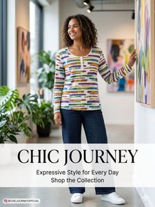 Colorful Striped Long Sleeve Top