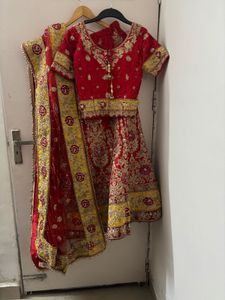 Royal Silk Bridal Lehenga Choli &amp; Heavy Dupatta