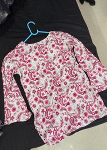 Chic Paisley Print Kurta