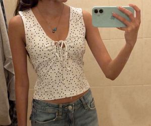 Cute Polka Dot Cami Top