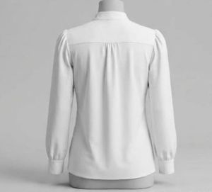 Classic White Long Sleeve Blouse
