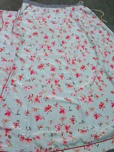 Floral Print lehenga dress