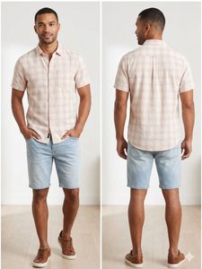 Cute Plaid Button-Up Shirt