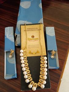 Deccan Pearls &amp; Jewels Pearl Necklace Set