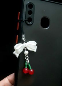 Cute Cherry Phone Charm