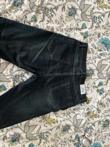 Flared Wash Jeans