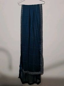 Libas Elegant Blue Embroidered Kurta set