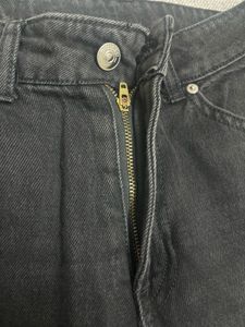 H&amp;M Black Wide Leg Jeans