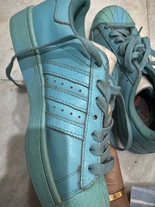 Blue Adidas Sneakers