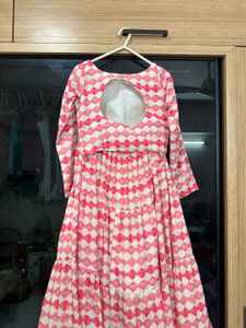 Boho Tiered Midi Skirt with blouse