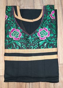 Anarkali Kurti With Selves  Material Fancy 🛍