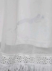 Elegant White Lace Dress