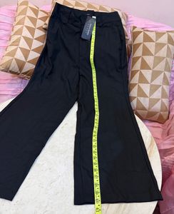 Black Wide Leg Trousers