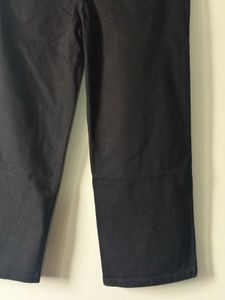 Stylish Black Wide-Leg Jeans