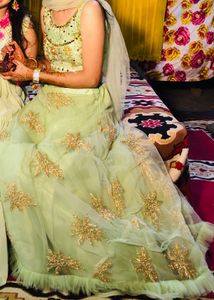 Mint Green Lehenga Choli