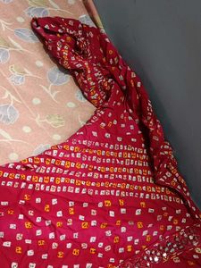Vibrant Bandhani Print Kurta