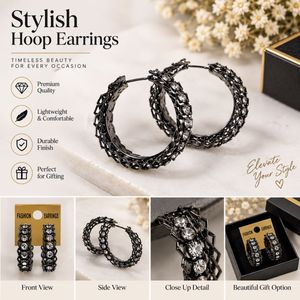 Stylish Hoop Earrings