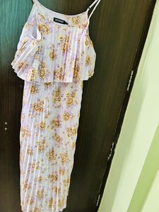 Beautiful lavender Floral Dress