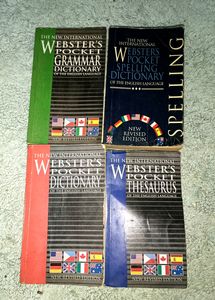 Combo Of 4 Webster's Dictionary