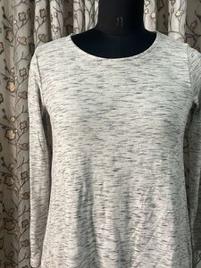 Cozy Marled Long-Sleeve Top