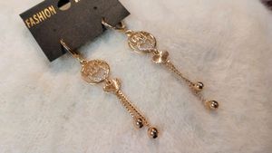 Long Linked Drop Earring