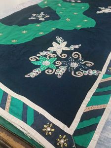Embroidered gota patti Saree