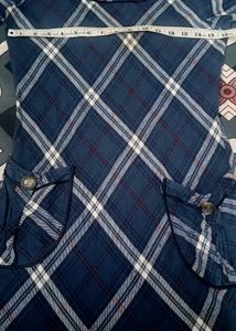 Plaid winter dress