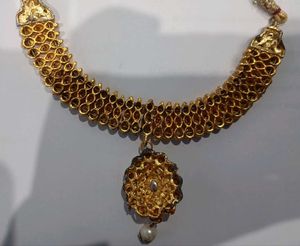 Elegant Gold-Tone Necklace