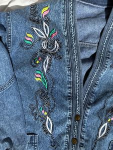 Vintage Embellished Denim Jacket