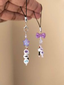 BTS Purple Army Bomb JK Phone charms
