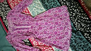 Beautiful Pink Kurti Women