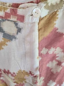 Boho Print Wide Leg Palazzo Pants