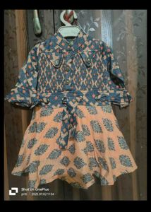 baby girls multi colour frock