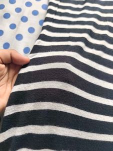 Striped Bodycon Midi Dress