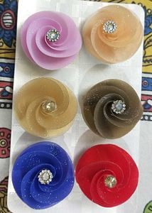 Flower Saree Pin Set