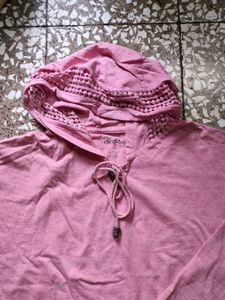 pink sweatshirt for women