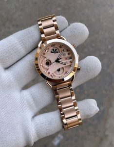 Rose Gold Chronograph Watch
