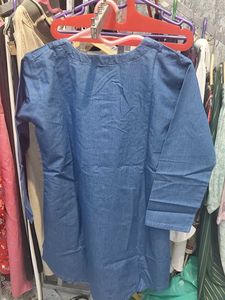 Blue Bird Denim Tunic