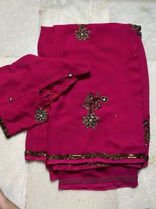 Designer Saree With blouse