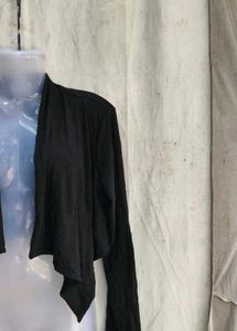 Black Lightweight Cardigan