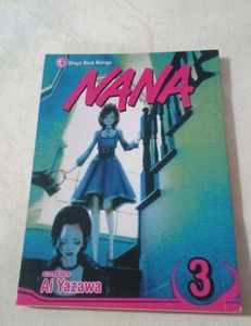 Nana Manga Volumes 2, 3 and 4