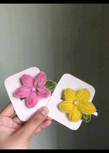 Cute Flower Hair Clips ( Any 1)