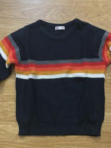 Kids Striped Knit Sweater