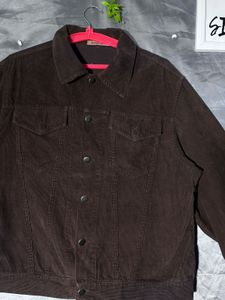 Men's Brown Corduroy Jacket